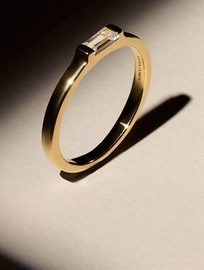 Raven James - Eadie Ring - Gold Over Sterling & Crystal - Size 8